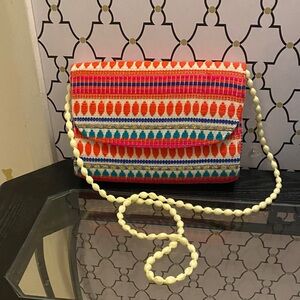 Colorful Striped Women's Bag
